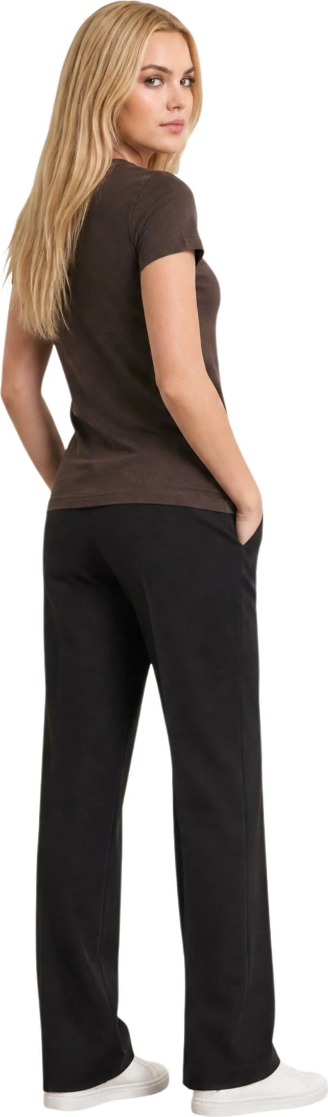 Maicë për femra Armani Exchange XW002777 AF10356, kafe [Madhësia: XS]