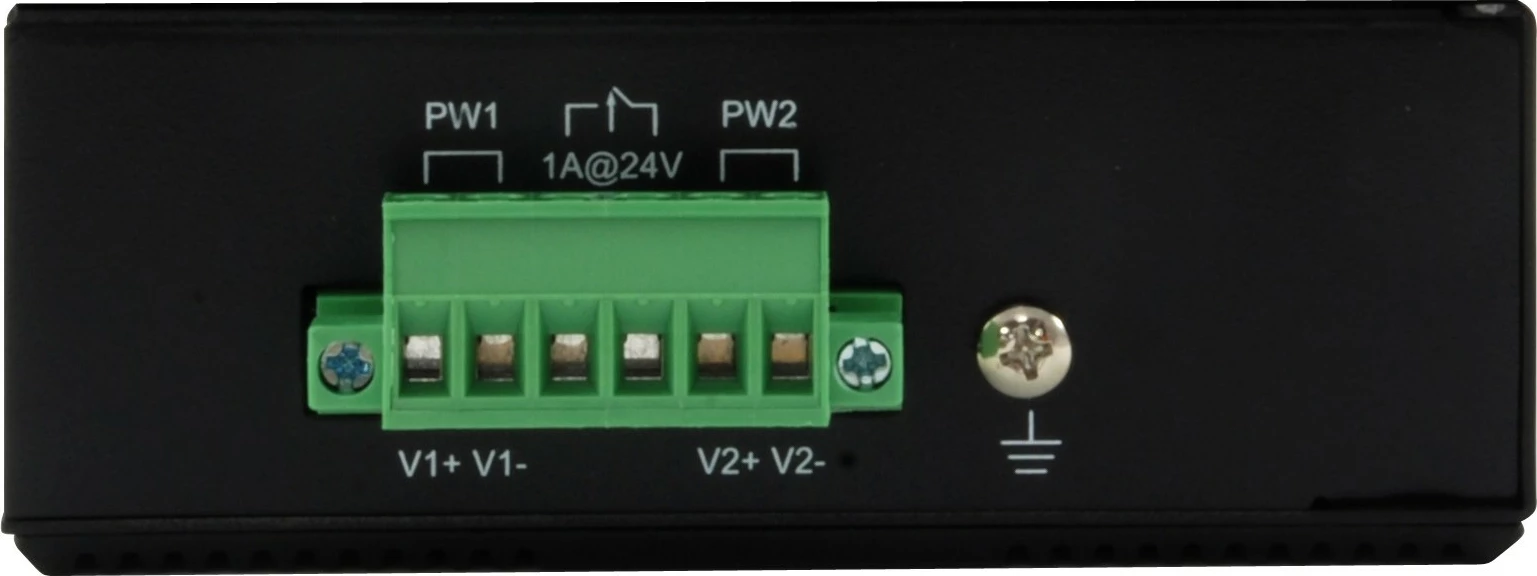Switch LevelOne 8-Port Gigabit PoE Industrial, 4 PoE Outputs, 126W, -40°C deri 75°C