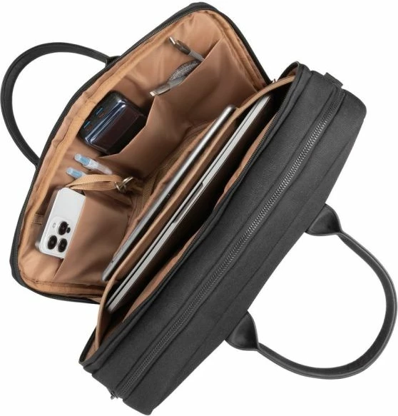 çantë laptopi RIVACASE ECO 8134 15.6\", RPET, rezistente ndaj ujit, e zezë