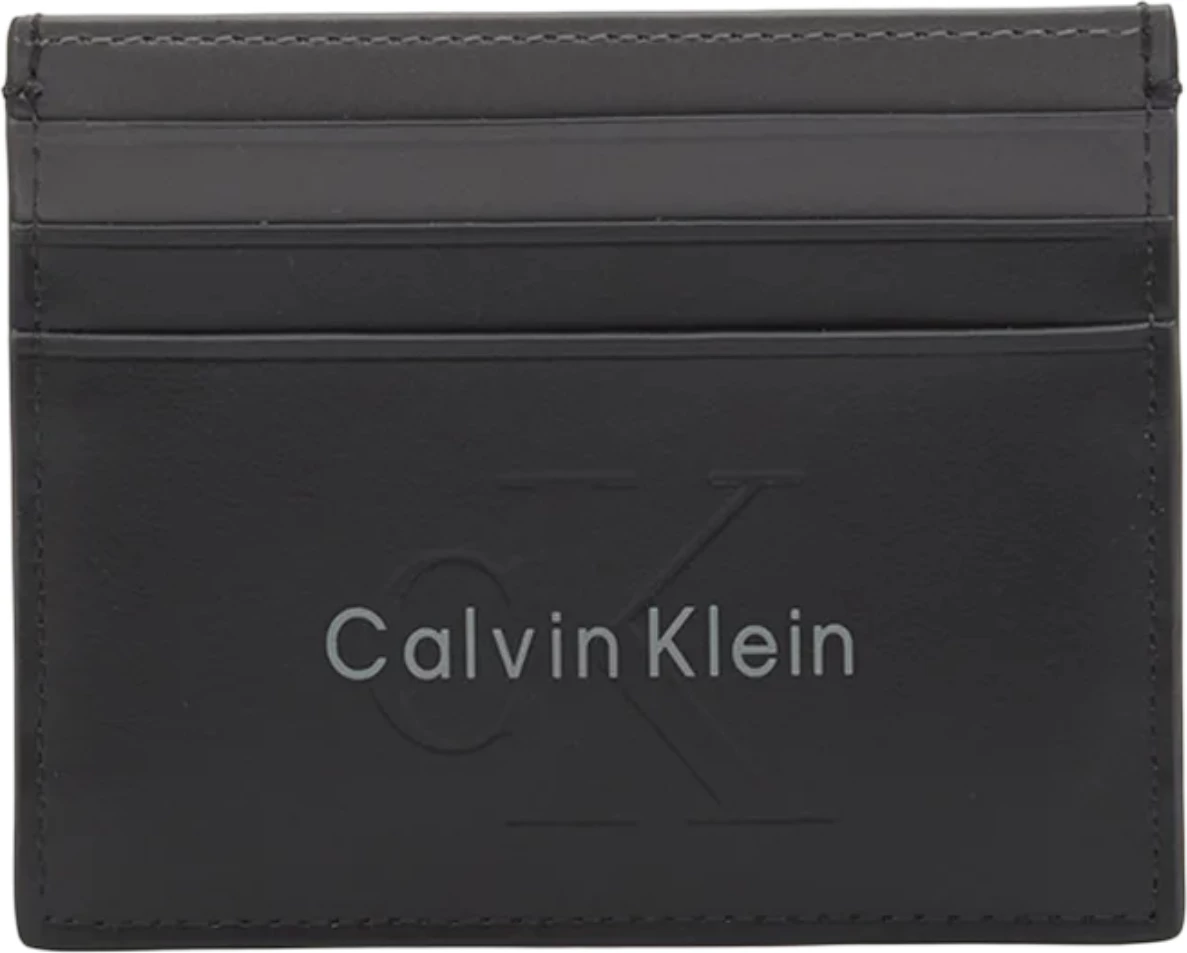 Kartelëmbajtëse për meshkuj Calvin Klein LV04D1154G, e zezë
