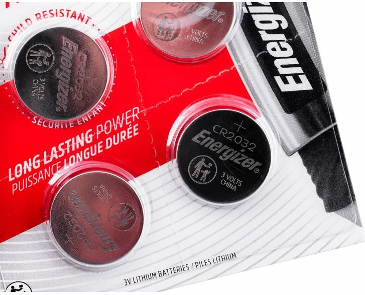Bateri litium ENERGIZER CR2032, 4 copë