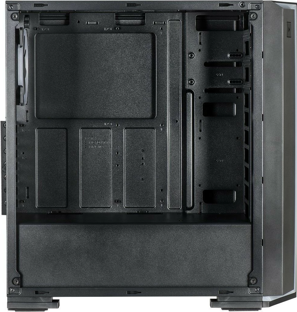 Kasë Inter-Tech S-3906 Renegade midi tower, RGB, pa PSU, e zezë