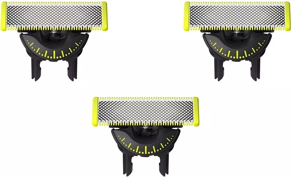 Lamë për Philips OneBlade QP430/50, 3 copë, jeshile