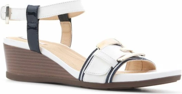 Sandale Geox femra, të bardha dhe blu