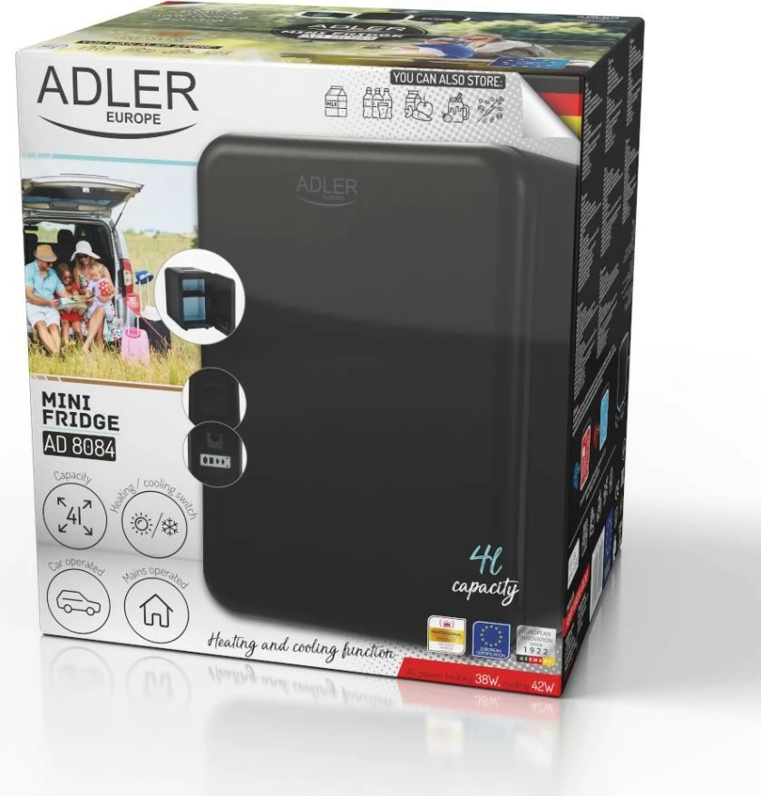 Mini frigorifer Adler AD 8084, 4L, i zi