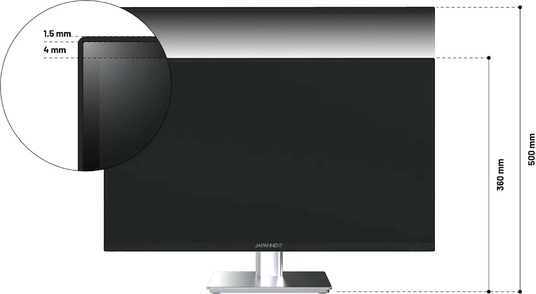 Monitor gaming JAPANNEXT 24.5" Full HD IPS 320Hz 1ms