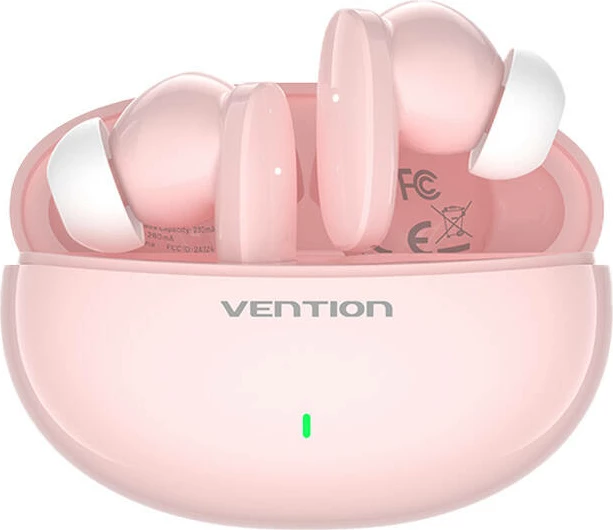 Kufje wireless Vention NBFP0 Elf Earbuds E01, rozë