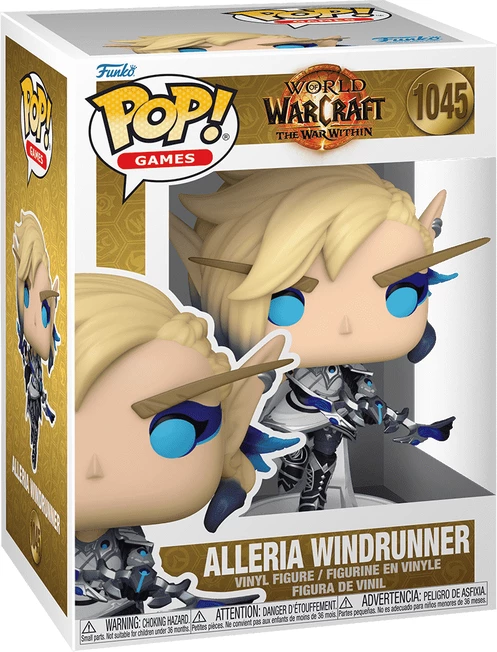 Figurinë koleksionuese Funko POP! Games World of Warcraft Alleria Windrunner, vinyl