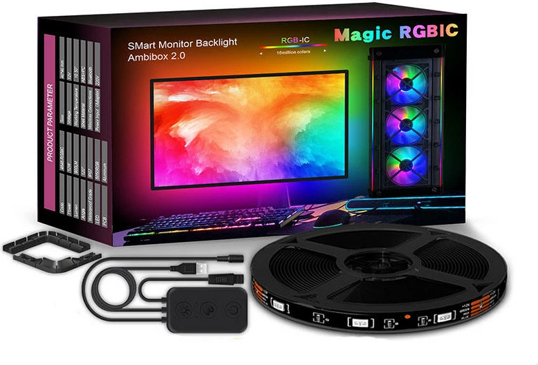 Drita LED Tech Time Smart Monitor Backlight- Dedicated to computer (1.5M)