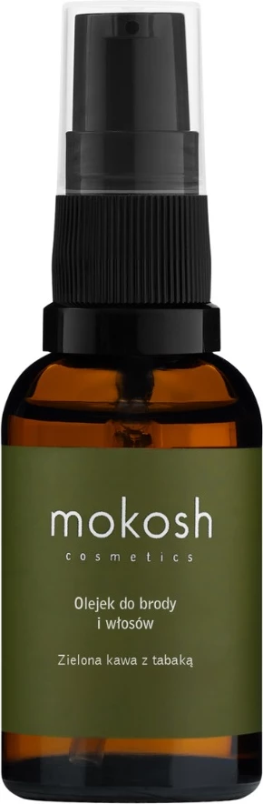 Vaj për mjekër dhe flokë Mokosh Green Coffee me Tobacco 30ml
