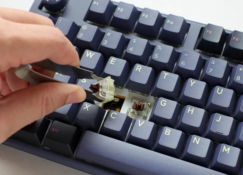 Tastierë gaming Ducky One 3 TKL, blu