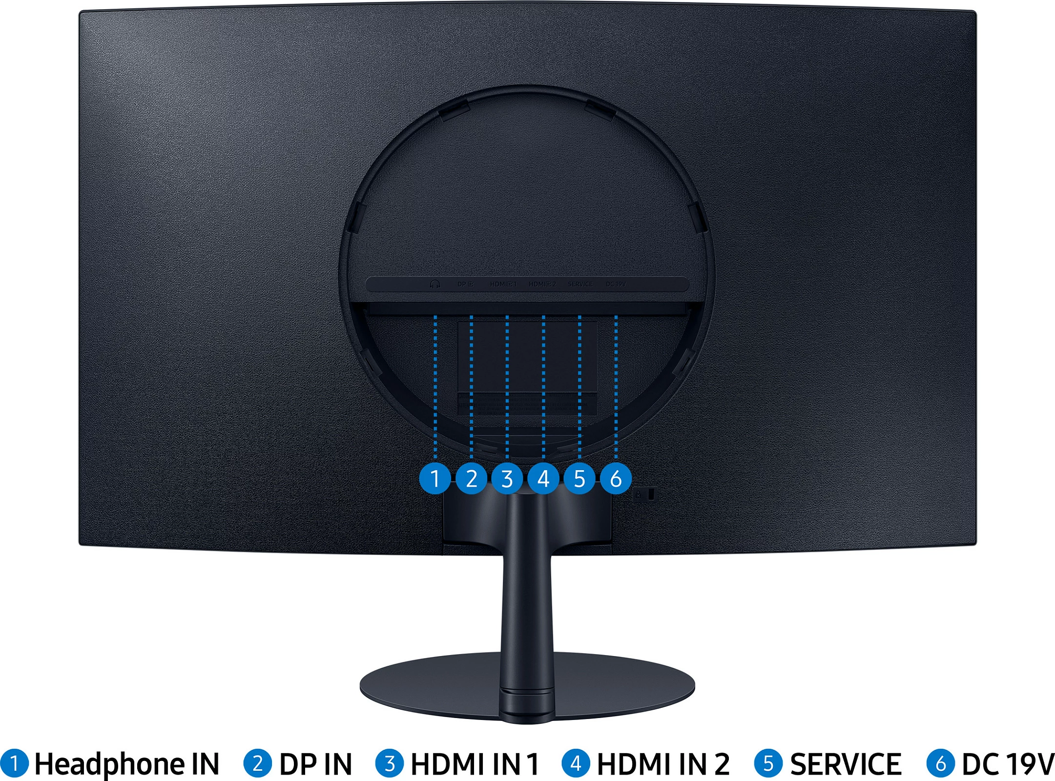 Monitor Samsung S39C, 27", Full HD, LED, 4 ms, i zi