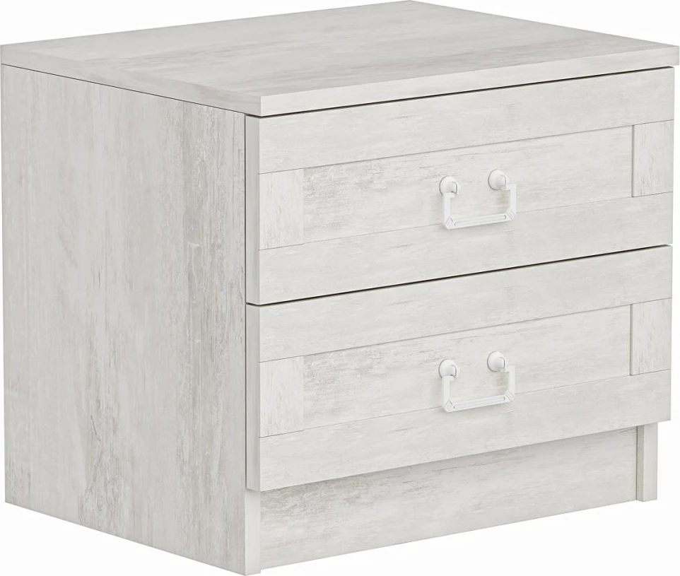 Komodinë Hanah Home, Kale - 4922, ngjyrë e bardhë