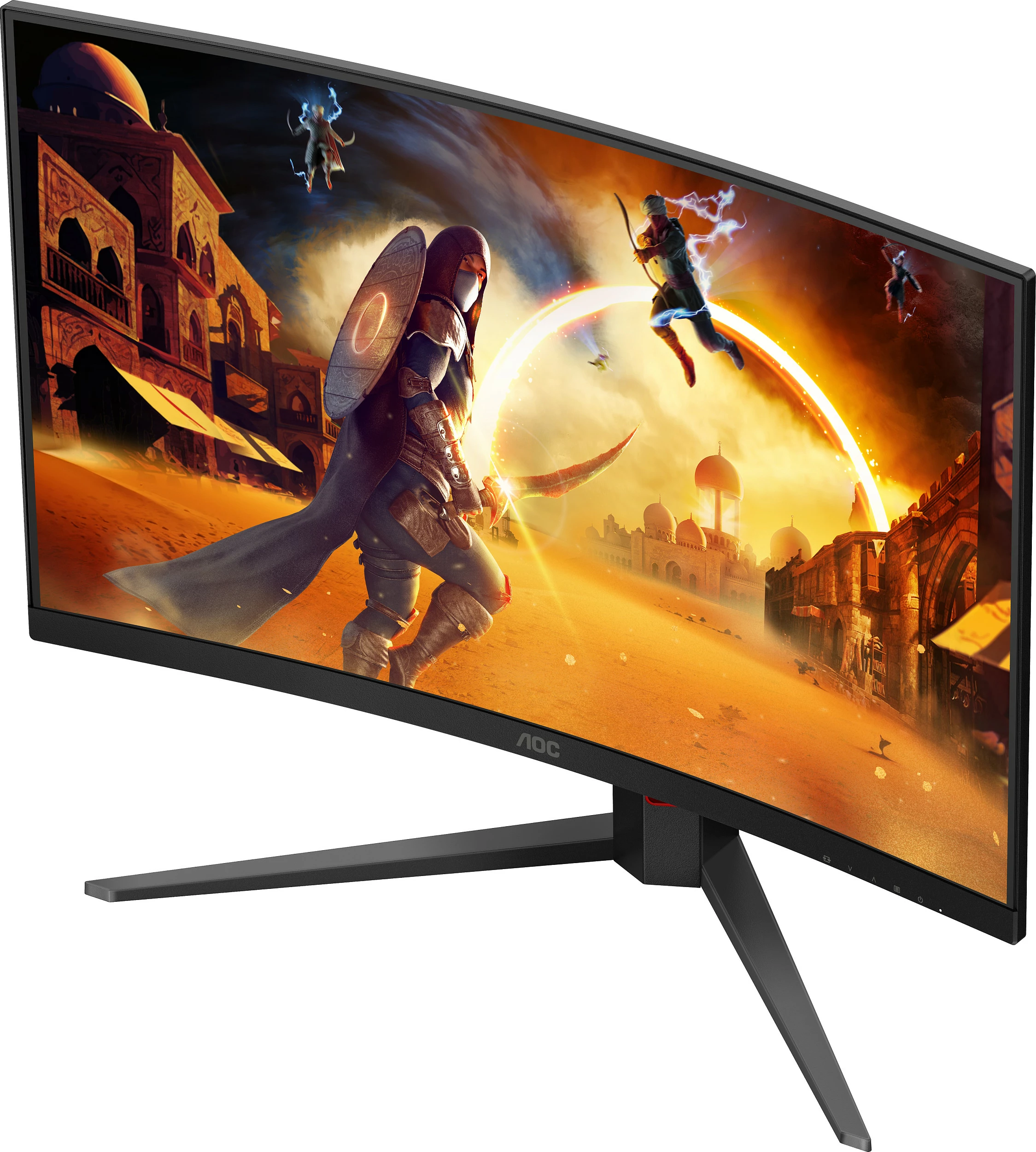 Monitor gaming AOC C32G4Z 32", Full HD, 260Hz, VA, i lakuar, HDR10