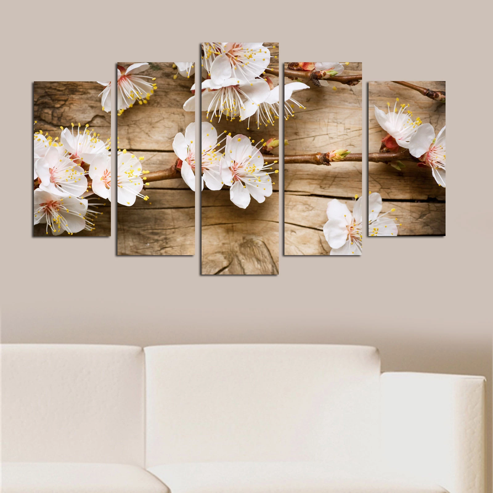 Pikturë dekorative MDF, 5 pjesë, Wallity, 5PMDF-30