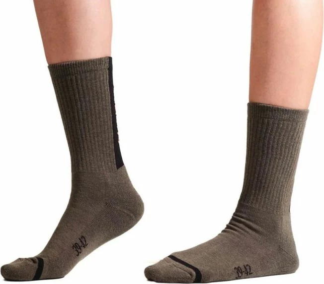 Çorape mesatare Palladium për meshkuj, të gjelbra