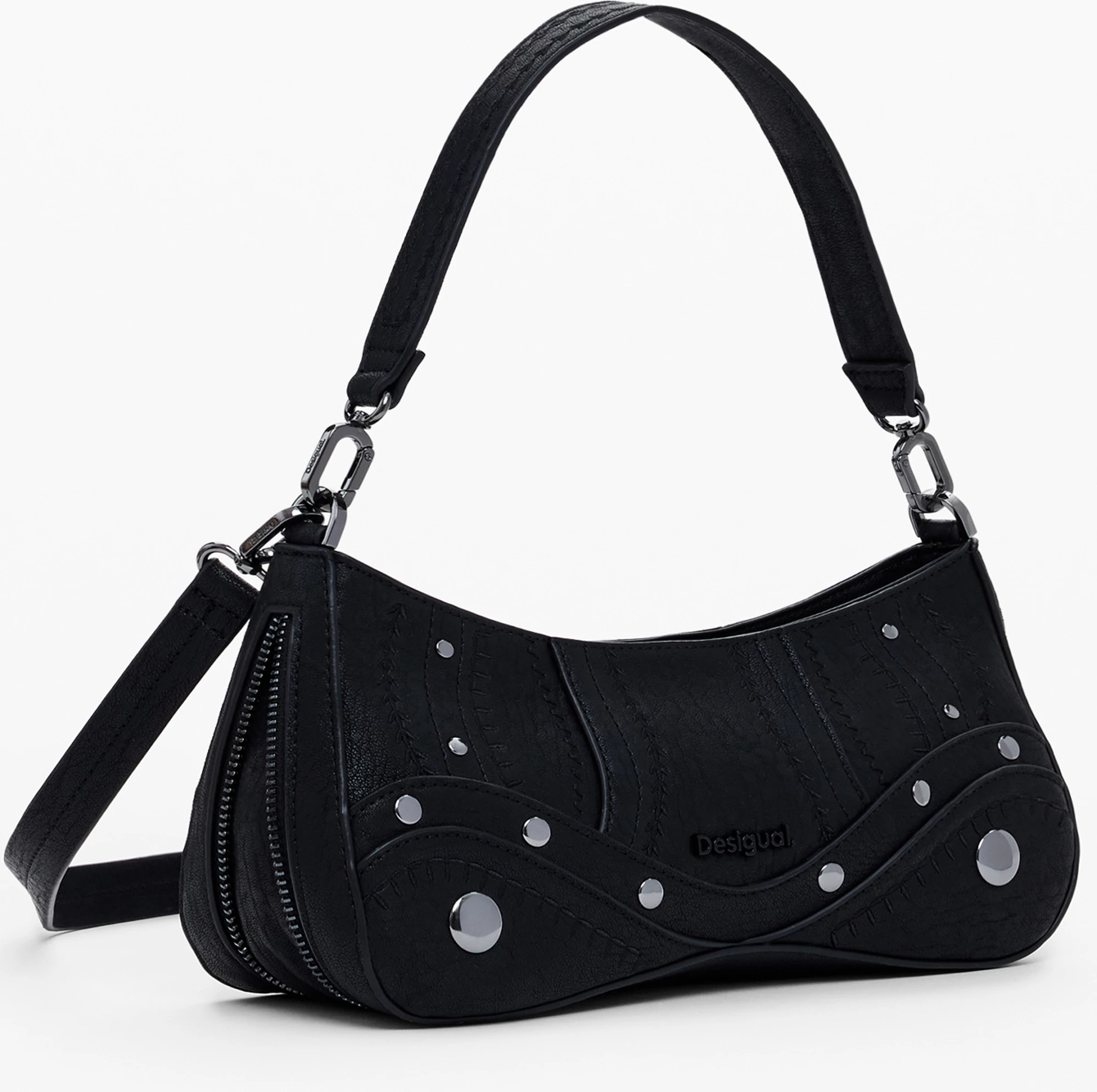 Çantë për femra DESIGUAL EMBRO PATCH ALSACIA, e zezë