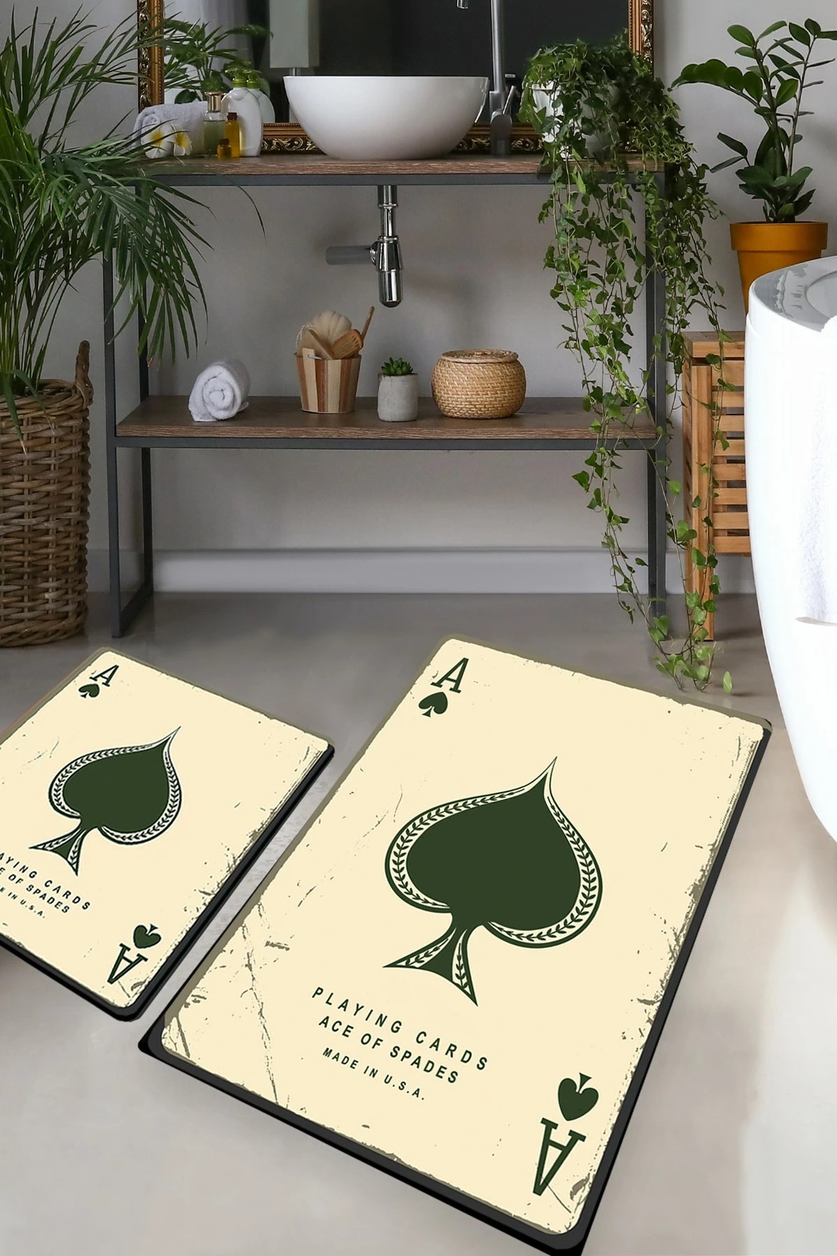 Set tapetash për banjo, Mijölnir, dizajn letra bixhozi (2 copë)