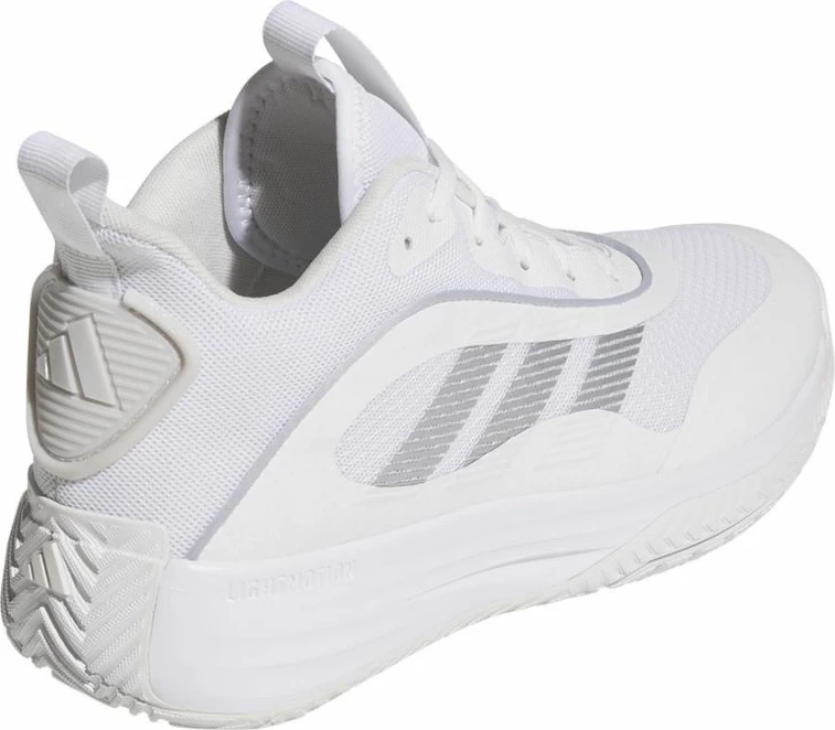 Atlete basketbolli adidas për meshkuj, të bardha [Madhësia: 46 2/3]