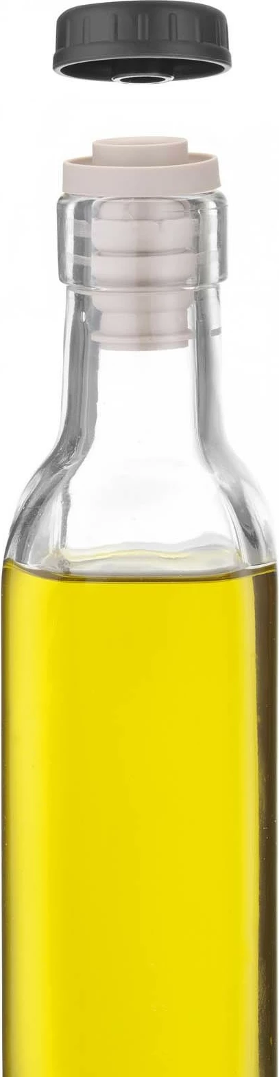 Tapë shisheje me kapak, Bar Up, EVA e fortë dhe fleksibile, e zezë, set 6 copë