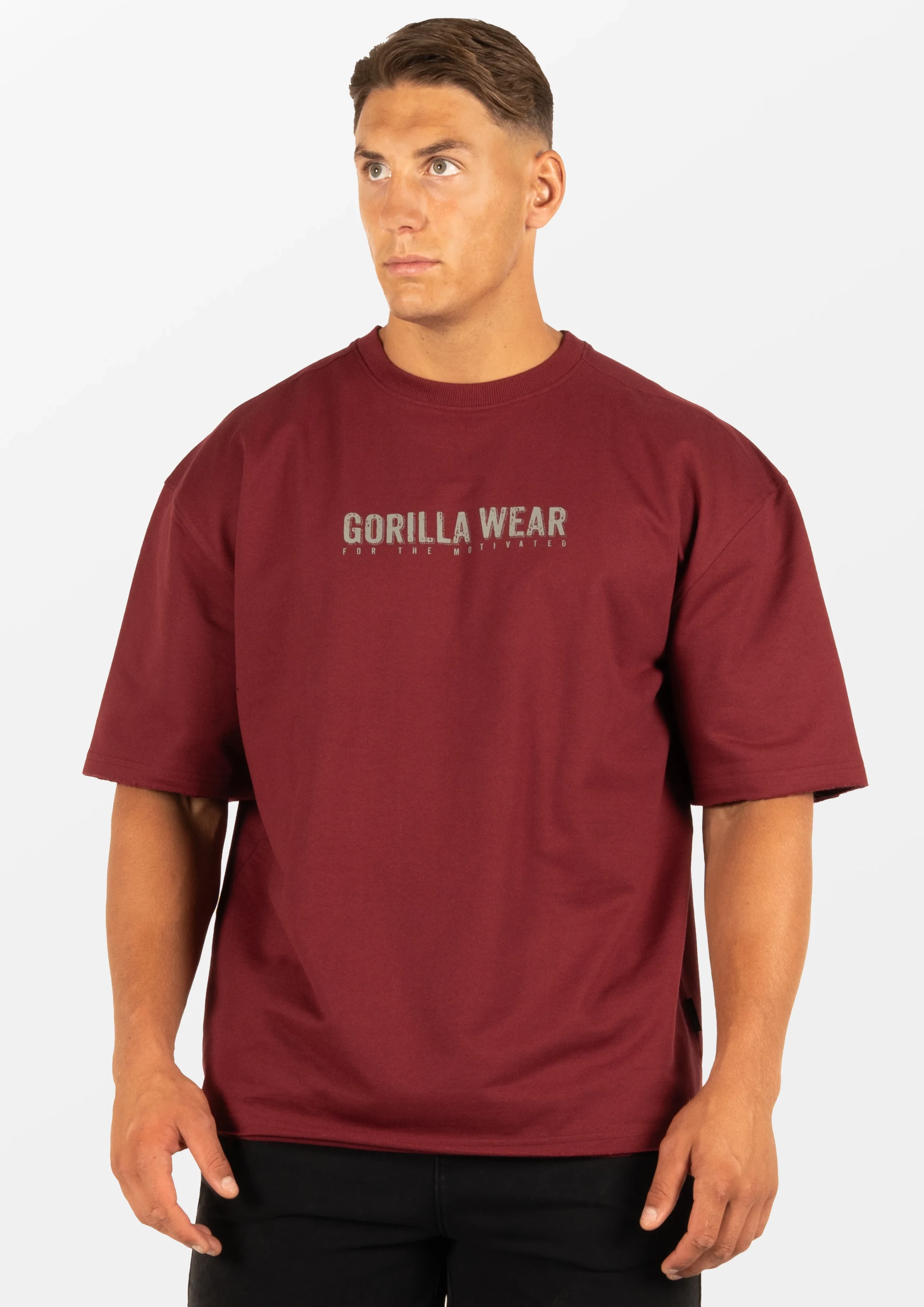 Callaway Oversized T-Shirt - Burgundy