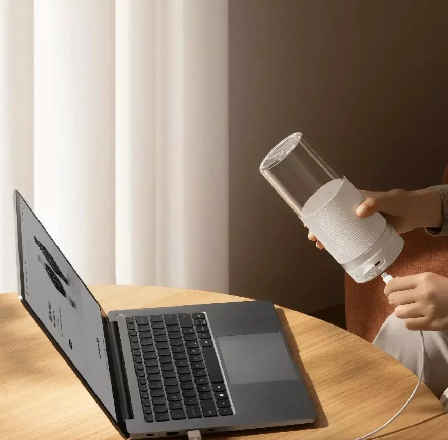 Blender portativ Xiaomi 59199 300ml, 19500rpm, bateri 1300mAh, i bardhë