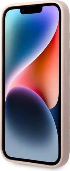 Mbështjellës Karl Lagerfeld Silicone Ikonik për iPhone 14 Pro 6.1", Rozë