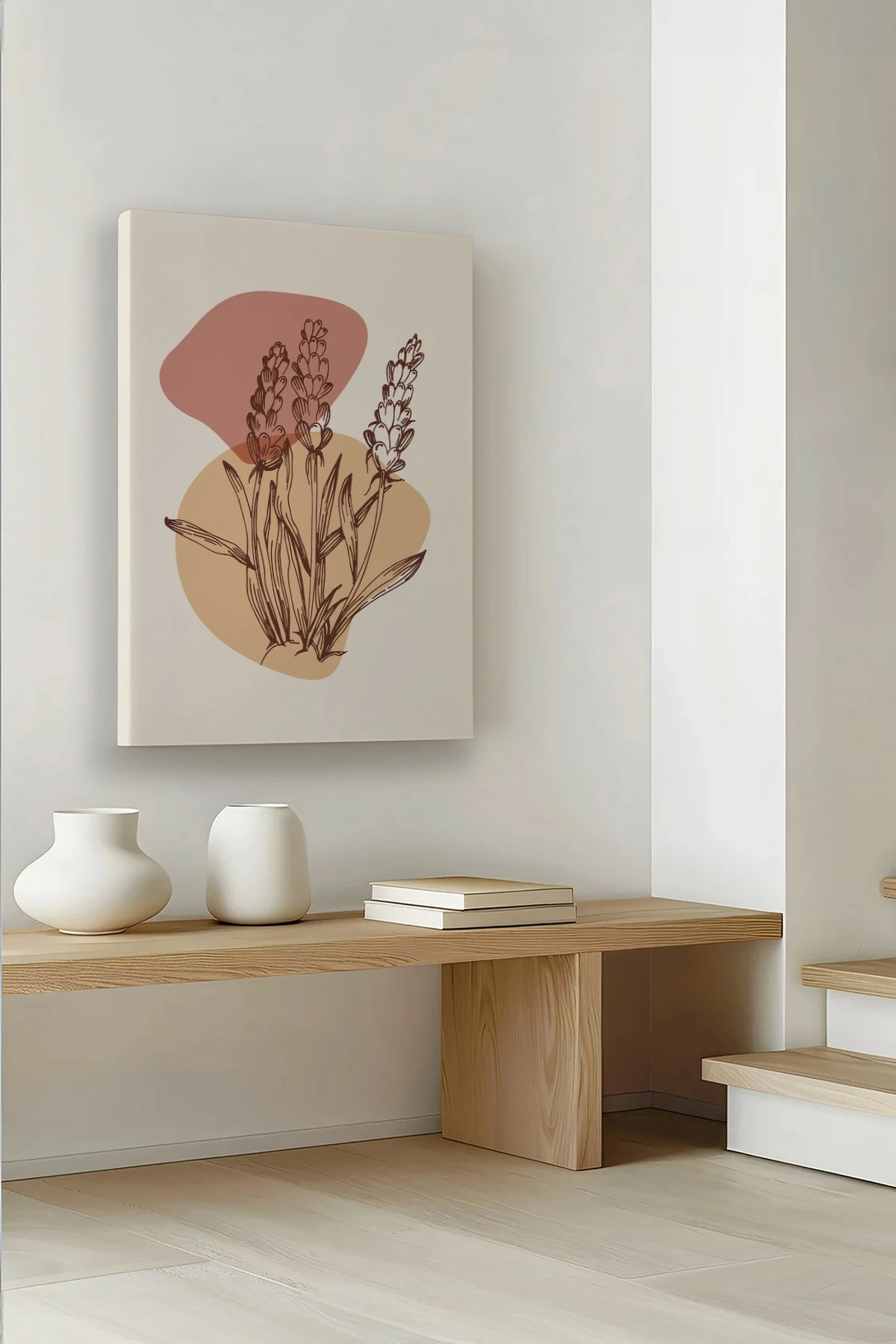 Pikturë dekorative në kanavacë, Wallity, Ersysb050, shumëngjyrëshe, 50x70cm