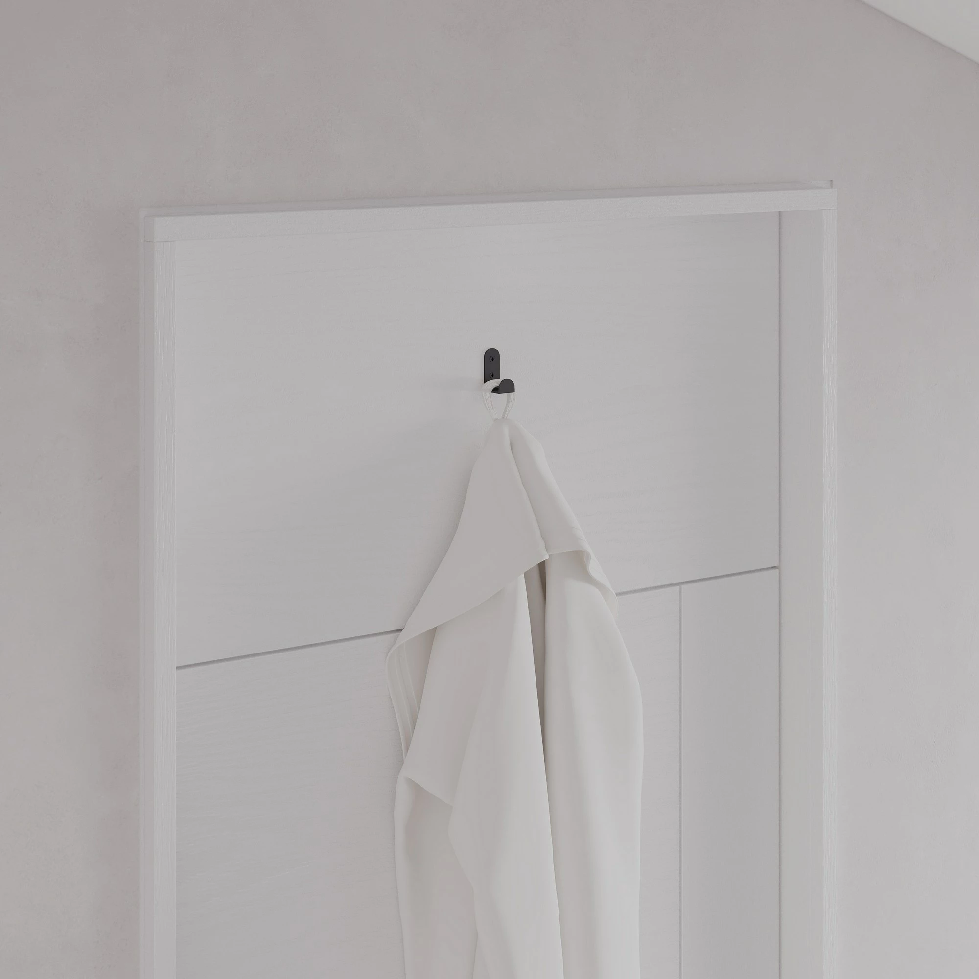 Varëse muri Wallity, metalike, një copë, e zezë