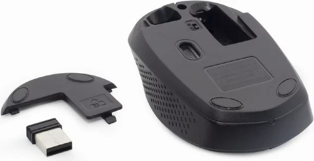 Tastierë dhe Maus Gembird KBS-ECLIPSE-M500, RF Wireless, QWERTY, Anglisht, E zezë