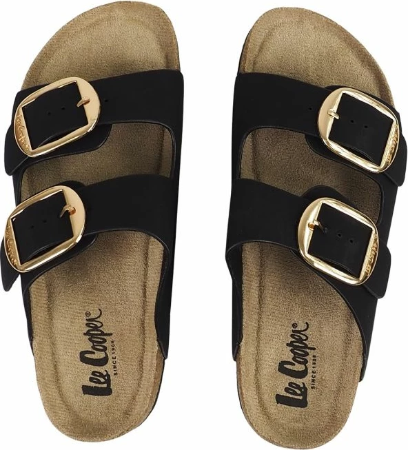 Slides për femra Lee Cooper, të zeza