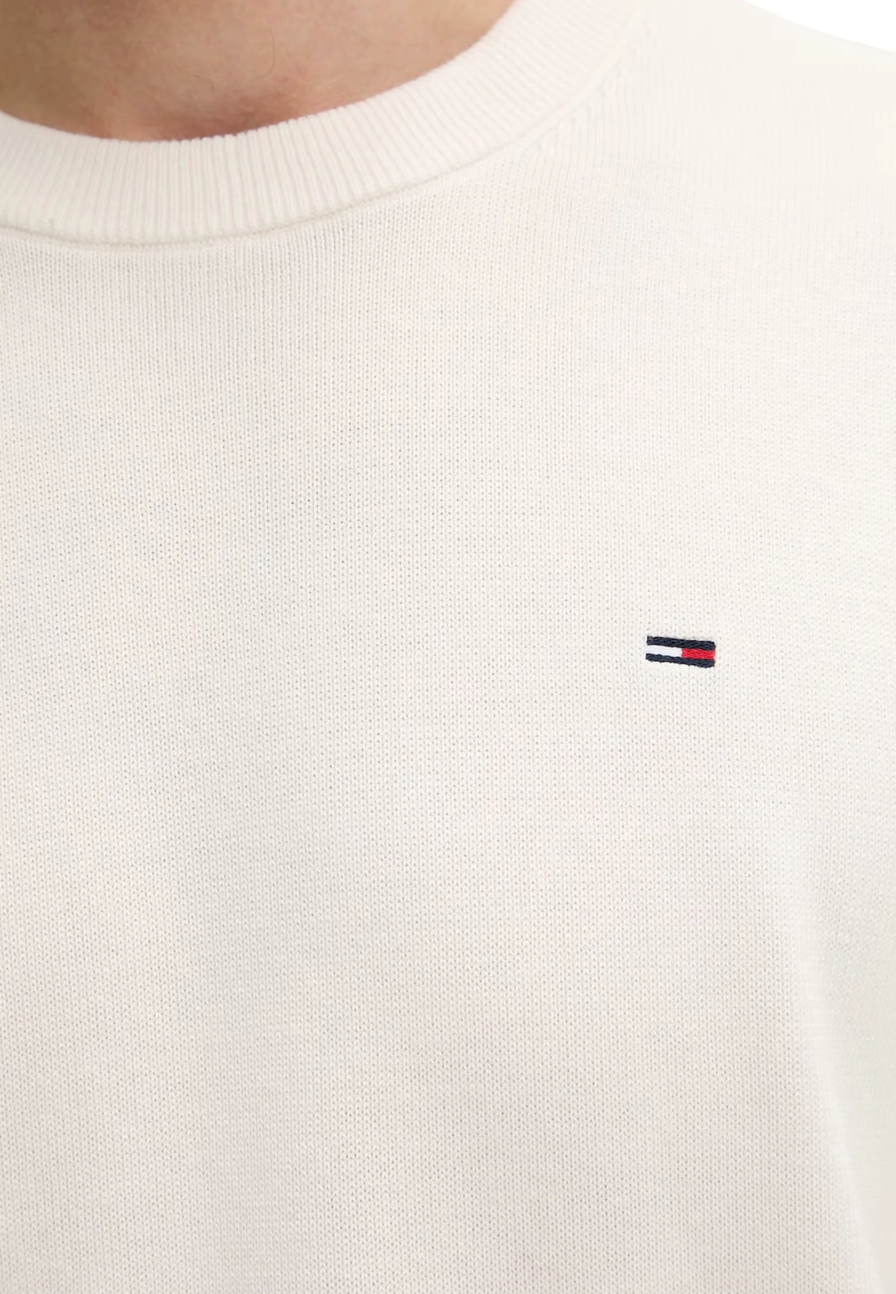 Xhemper për meshkuj Tommy Hilfiger Jeans DM0DM22853, krem [Madhësia: M]