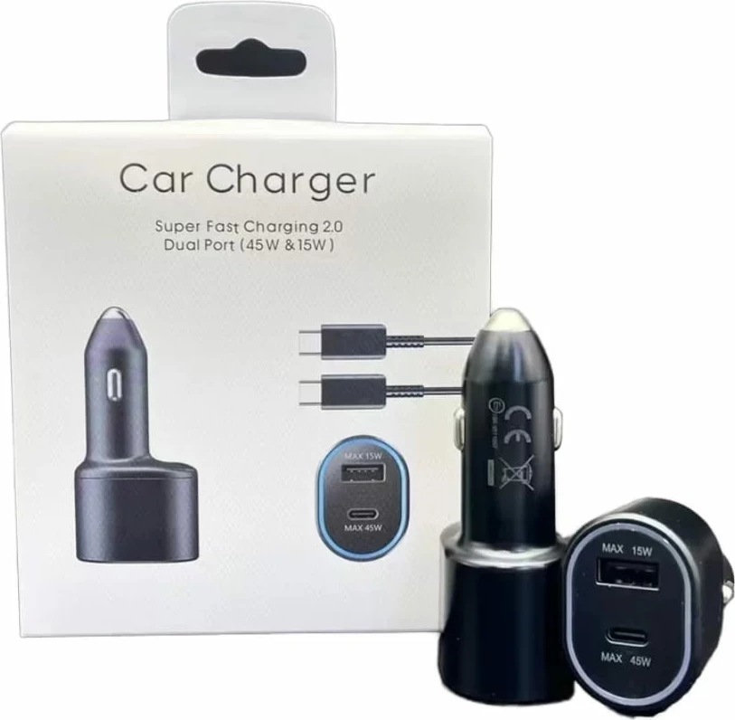 Karikues Makine me Super Fast Charging 45W + 15W për Pajisje të Shumta
