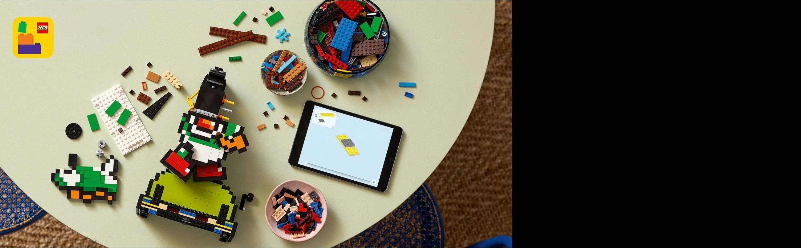 Set ndërtimi LEGO Super Mario World Mario & Yoshi, 1215 copë, plastikë, shumëngjyrësh