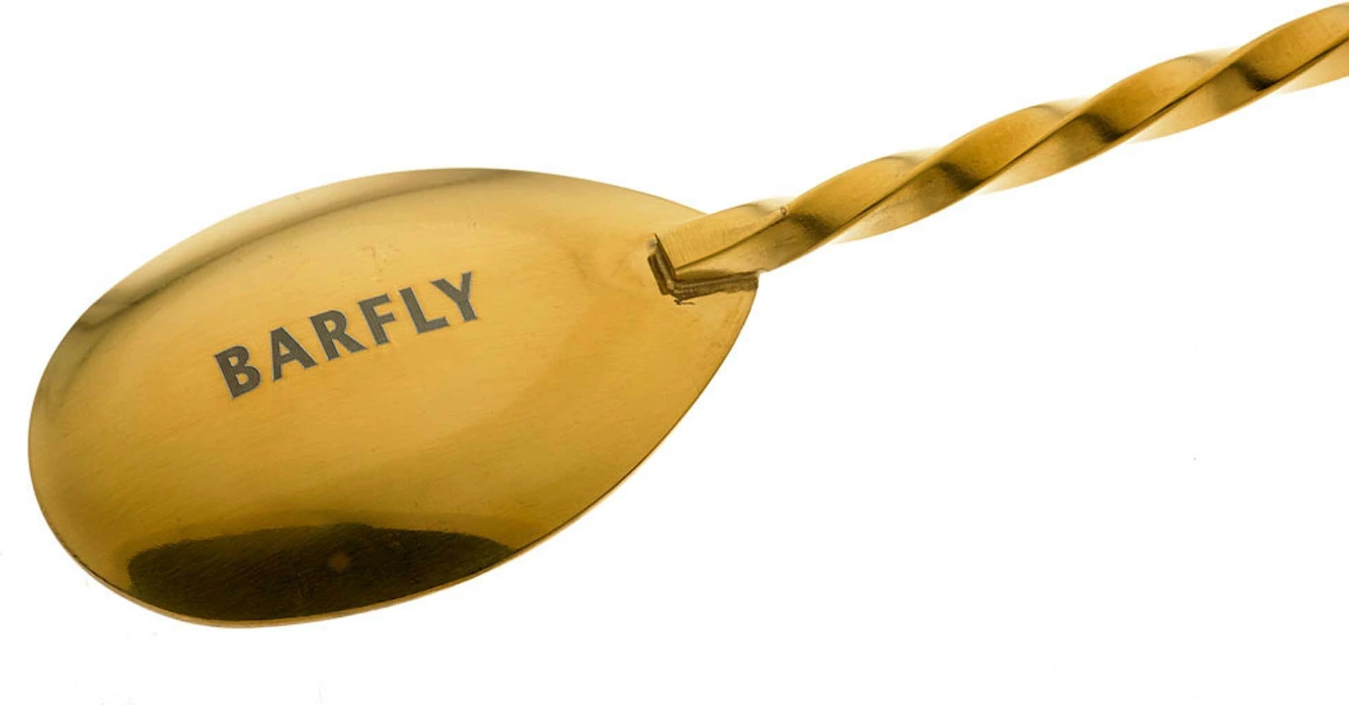 Lugë bari klasike, BarFly, 400 mm, e veshur me ar, ngjyrë ari