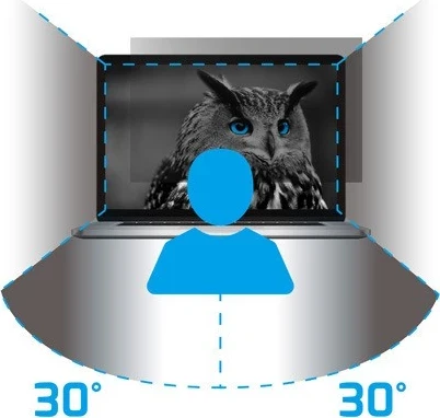 Filtr pryvacy Natec Owl 24" 16:9 (531x298mm)