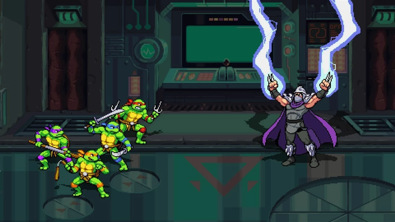 Lojë për PlayStation 5 Merge Games Teenage Mutant Ninja Turtles: Shredder's Revenge, PEGI 12, set me udhëzues xhepi + zinxhir çelësash