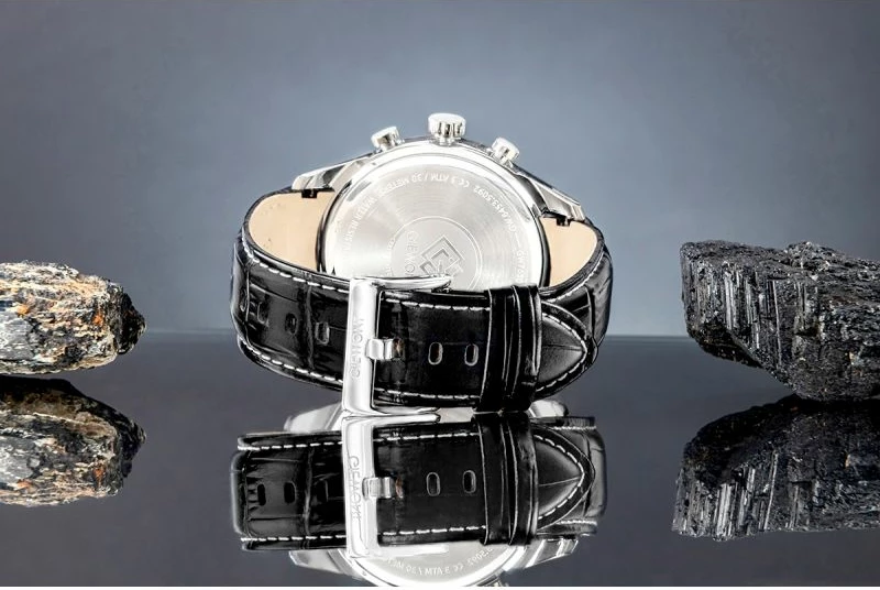 Orë dore meshkuj Giewont GW7650-A3, silver blue, set