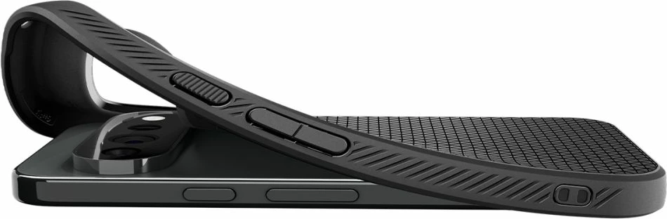 Mbështjellës Spigen Liquid Air Mag për Google Pixel 11 Pro XL, MagSafe, TPU, 1 copë, E zezë matte