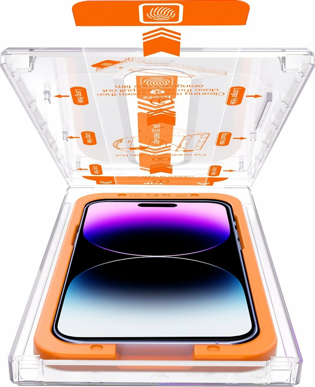 Xham i kalitur mbrojtës ekrani Mobile Origin iPhone 12 / 12 Pro 9H, 2 copë