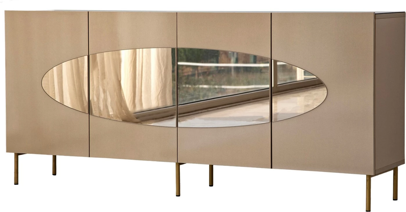 Konsol Hanah Home, Lago, bronz dhe ar