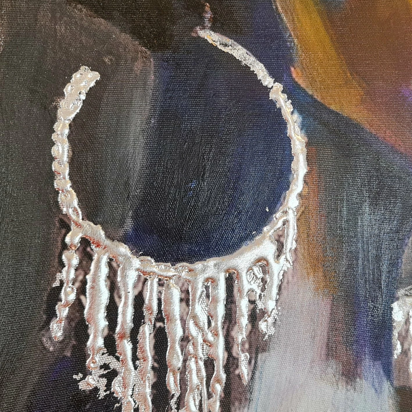 Pikturë dekorative me vaj, Wallity, OPS5454561, 50x70cm