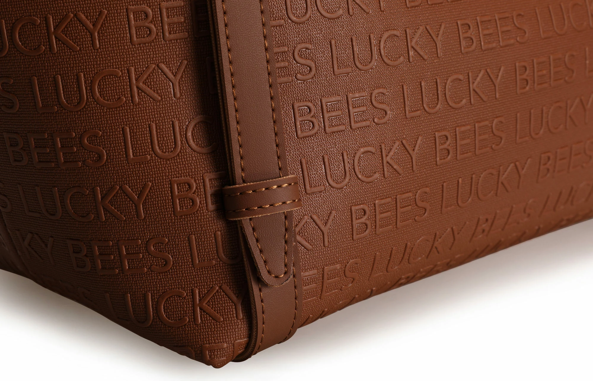 Çantë tote Lucky Bees, ngjyrë tan, 1275
