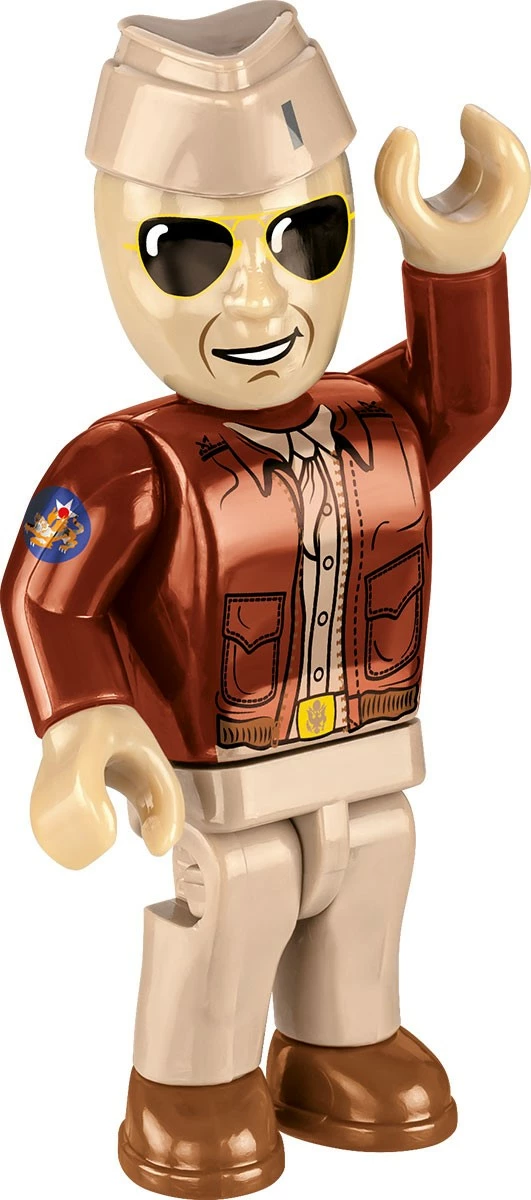 Set ndërtimi Cobi Klocki COBI-5739, B-24D Liberator, 1445 pjesë, Jeshile, me 2 figurina