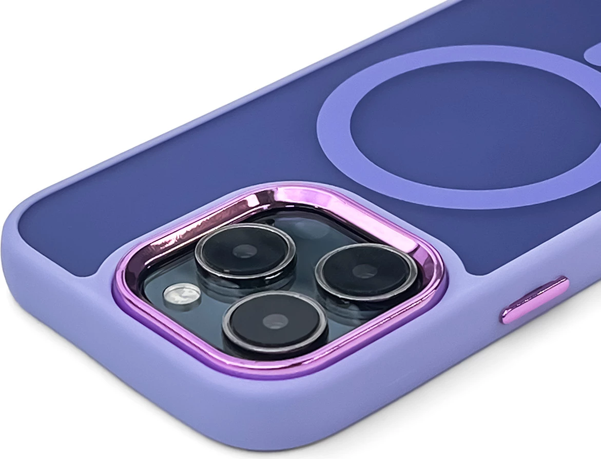 Mbështjellës Hurtel MagSafe për iPhone 16 Pro Max, vjollcë