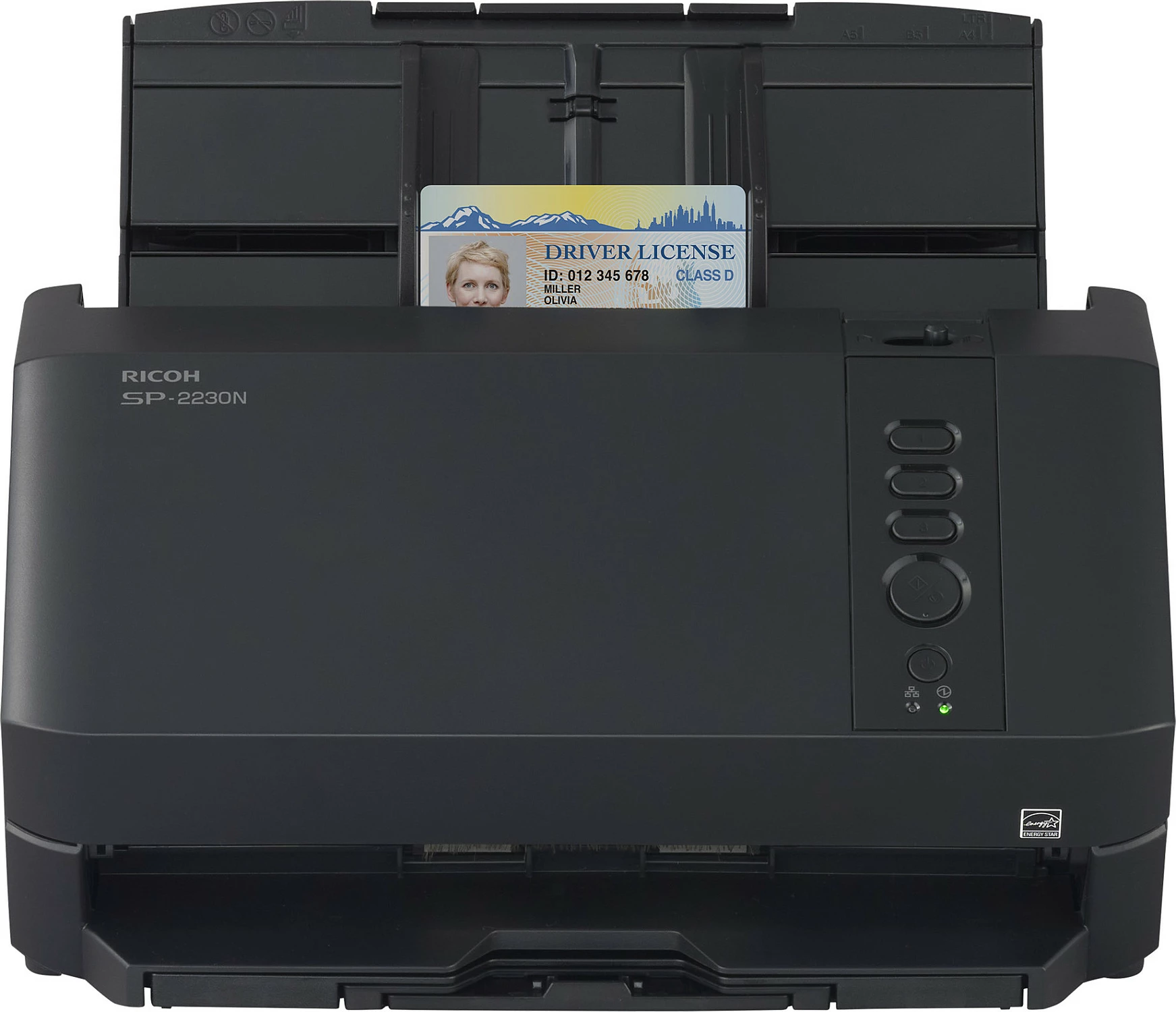Skener Ricoh SP-2230N, A4 Duplex ADF, 30 ppm/60 ipm, Gigabit Ethernet, USB 3.2, i zi