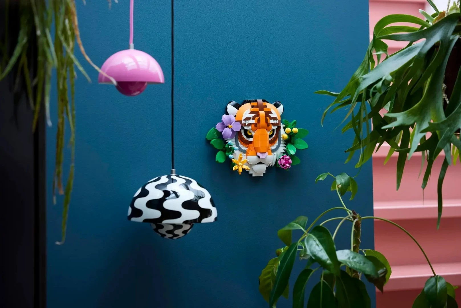 Set LEGO ART The Fauna Collection Tiger 31217 për të rritur, 744 pjesë