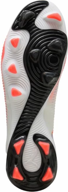 Atlete futbolli Puma për meshkuj, të bardha-portokalli