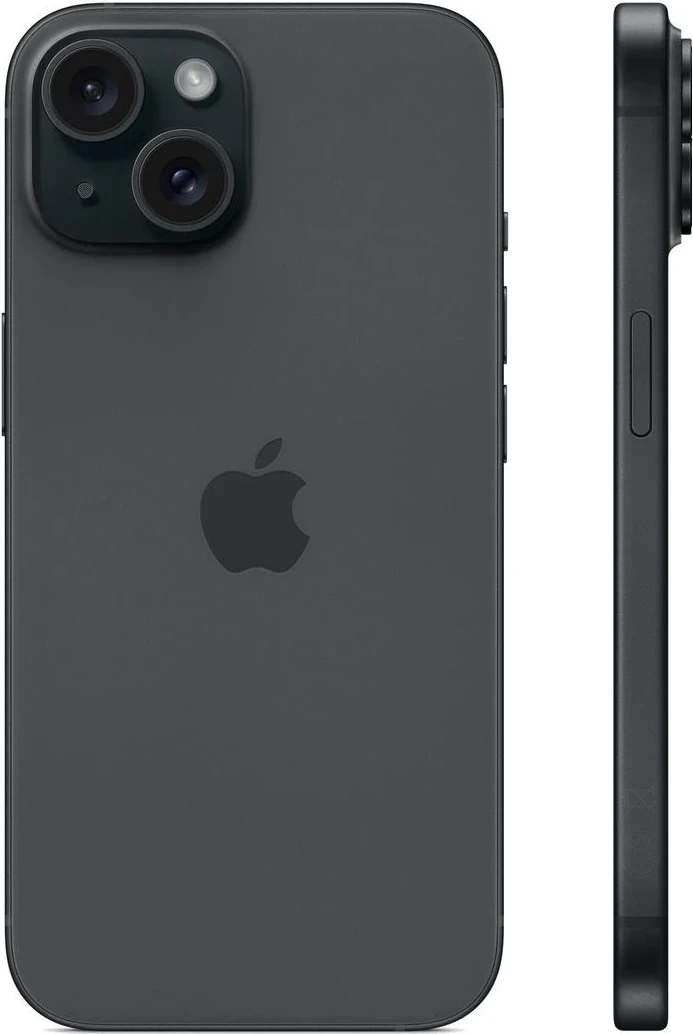 Apple iPhone 15, 6.1", 256GB, black