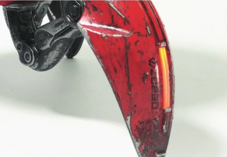 Altoparlant portativ Zoeao GravaStar H, 20 W, Wireless, Metallic, Kuq